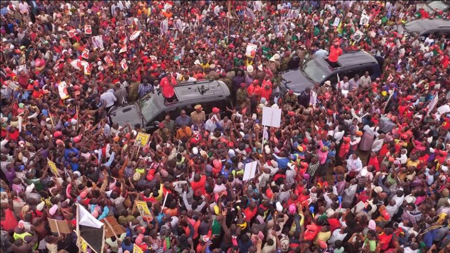 Ruto heckled in Jubilee stronghold!