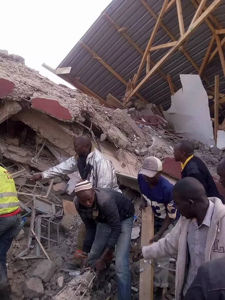 Building collapses in Ruai