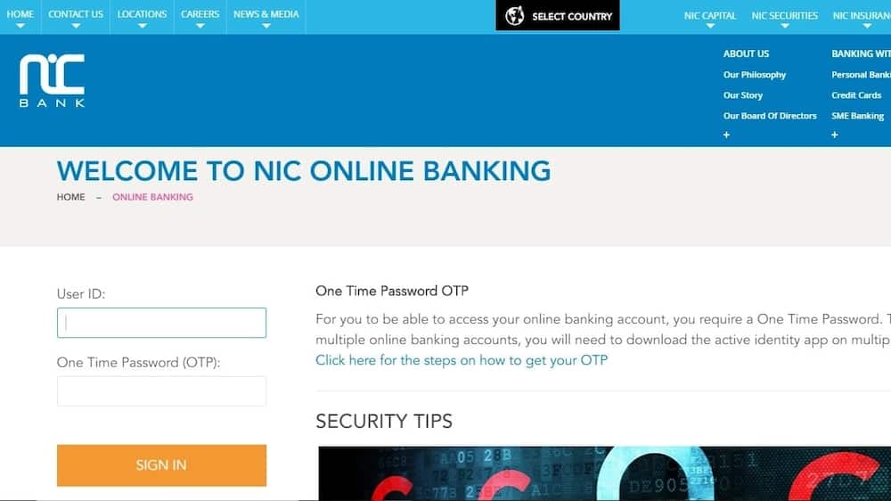 NIC online banking 
Online banking NIC Bank 
NIC Bank online banking