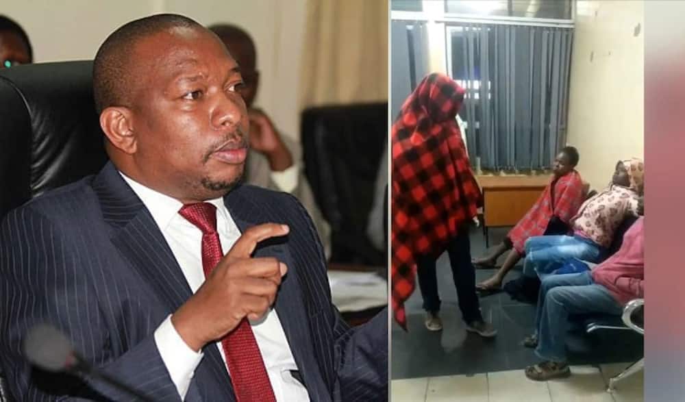 Nairobi governor Mike Sonko goes under cover at Pumwani Hospital in wee hours of the morning