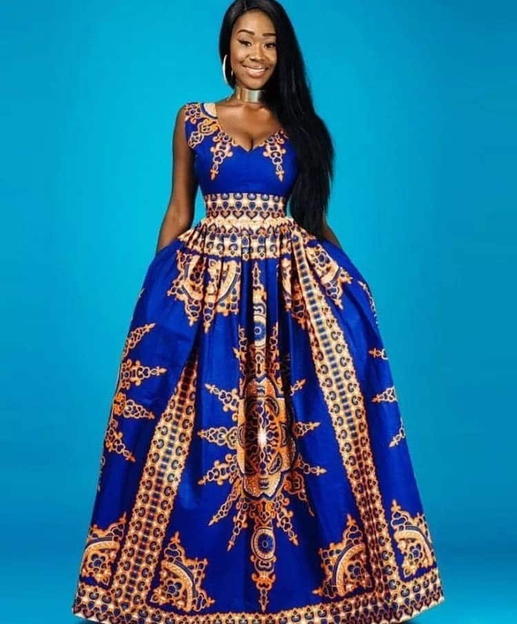 african long dress styles 2018