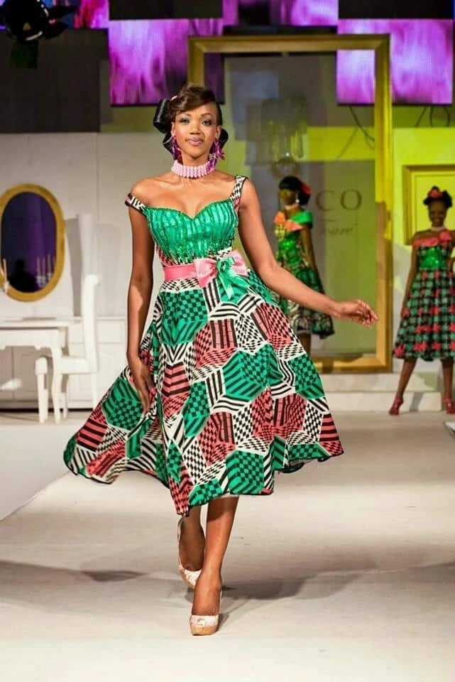 Plus size kitenge on sale designs