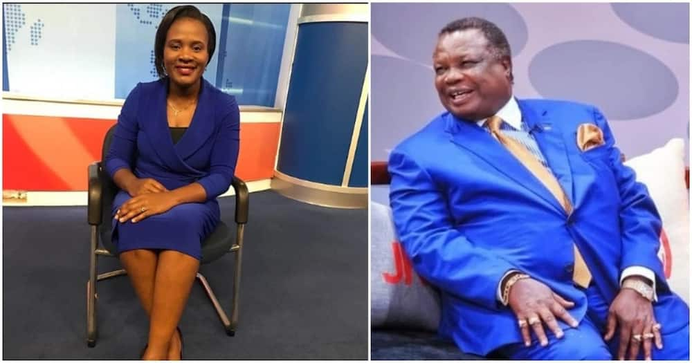 TV girl Mary Kilobi takes COTU boss Francis Atwoli's name as their union blossoms