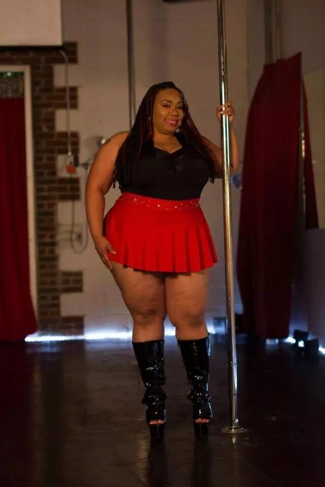 Queen of curves! Meet Plus-size pole dancer, 36, whose dancing skills are leaving everyone stunned