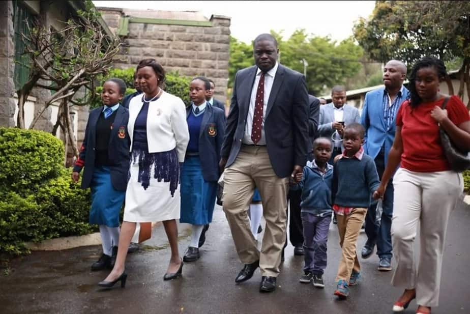 Meet Nairobi senator, Johnstone Sakaja’s adorable wife and kids