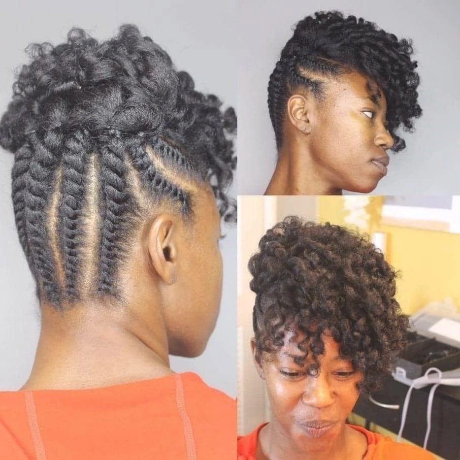 Long kinky twist hairstyles with extensions - Tuko.co.ke