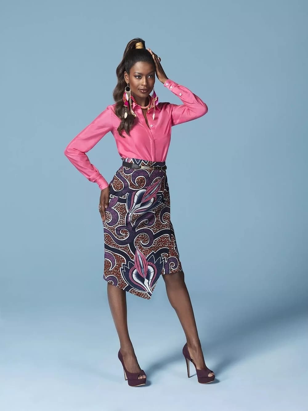 Kitenge skirts designs