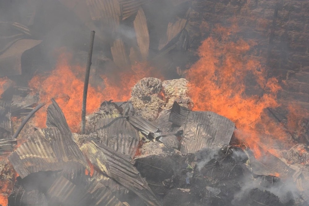 Soko la Gikomba lateketea na mali ya mamilioni kuharibika (Picha)