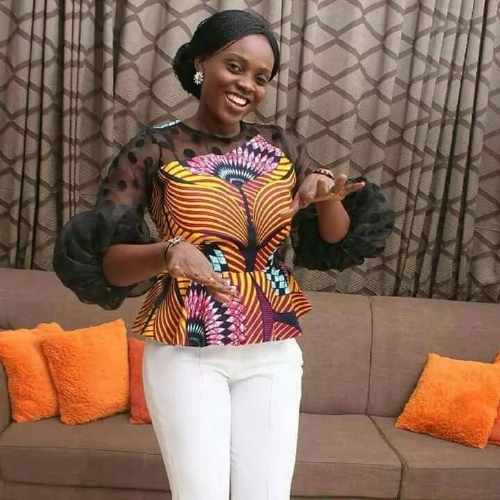 Peplum kitenge tops best sale