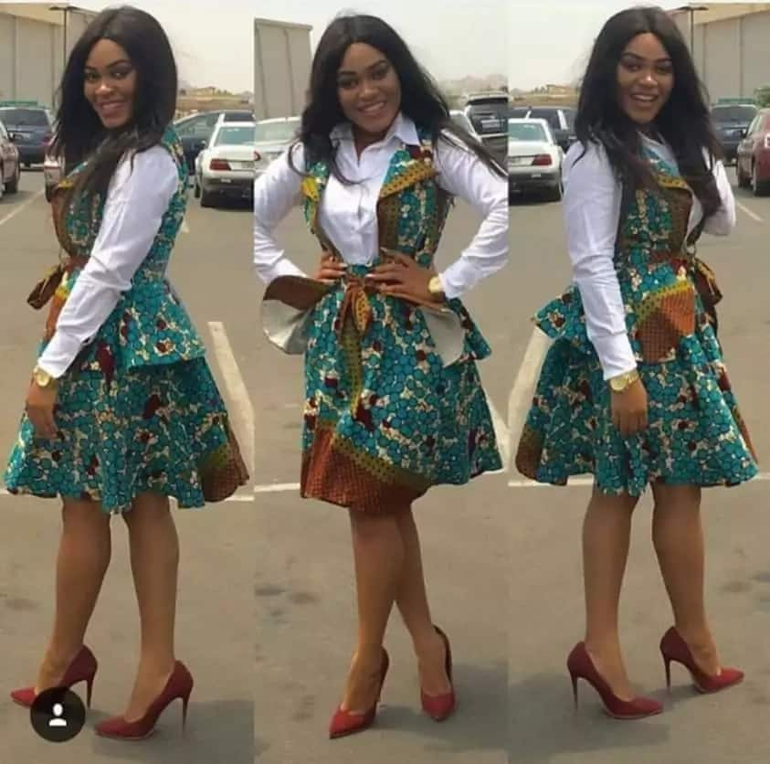 corporate ankara styles for ladies