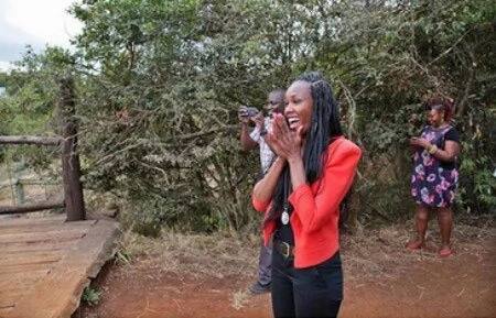 Kenyan gospel singer proposes to his lover in a beautiful surprise (photos)