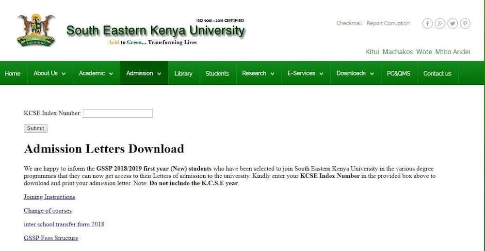 KUCCPS Admission Letters 2020/2021 Updated Tuko.co.ke