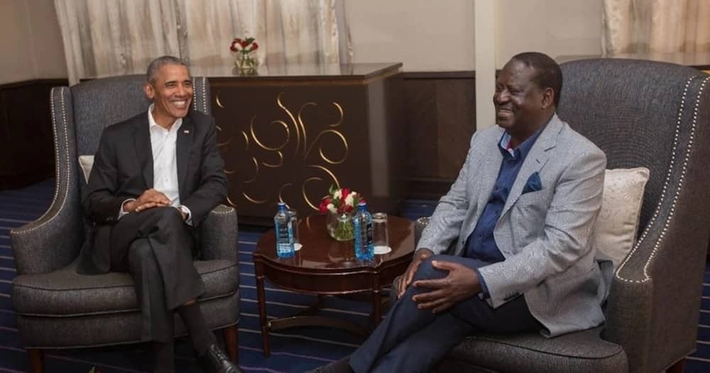 Details of Raila-Obama meeting at the former prime minister's office