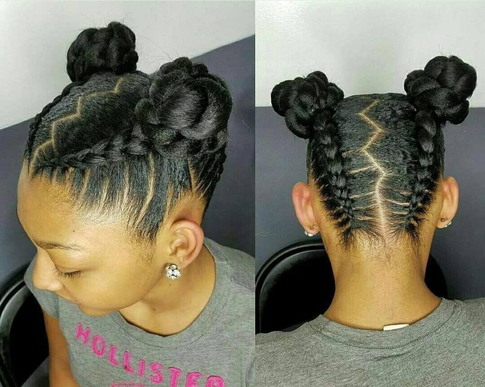 Latest Nigerian cornrow hairstyles 