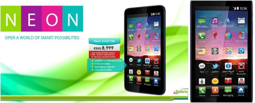 Safaricom neon smart tab review, specs, and price in Kenya