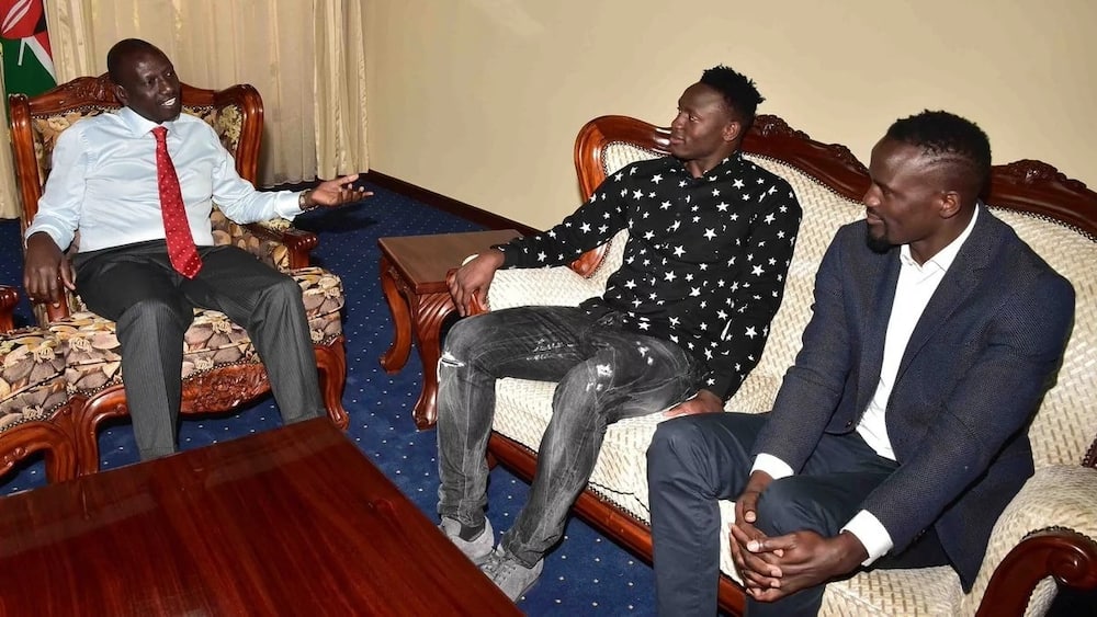 Victor Wanyama, Mariga wakutana na Naibu rais William Ruto