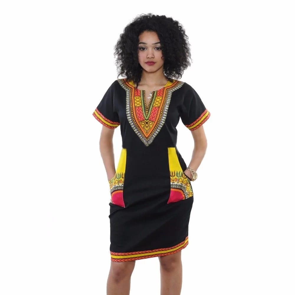 Long kitenge dresses for slim outlet ladies