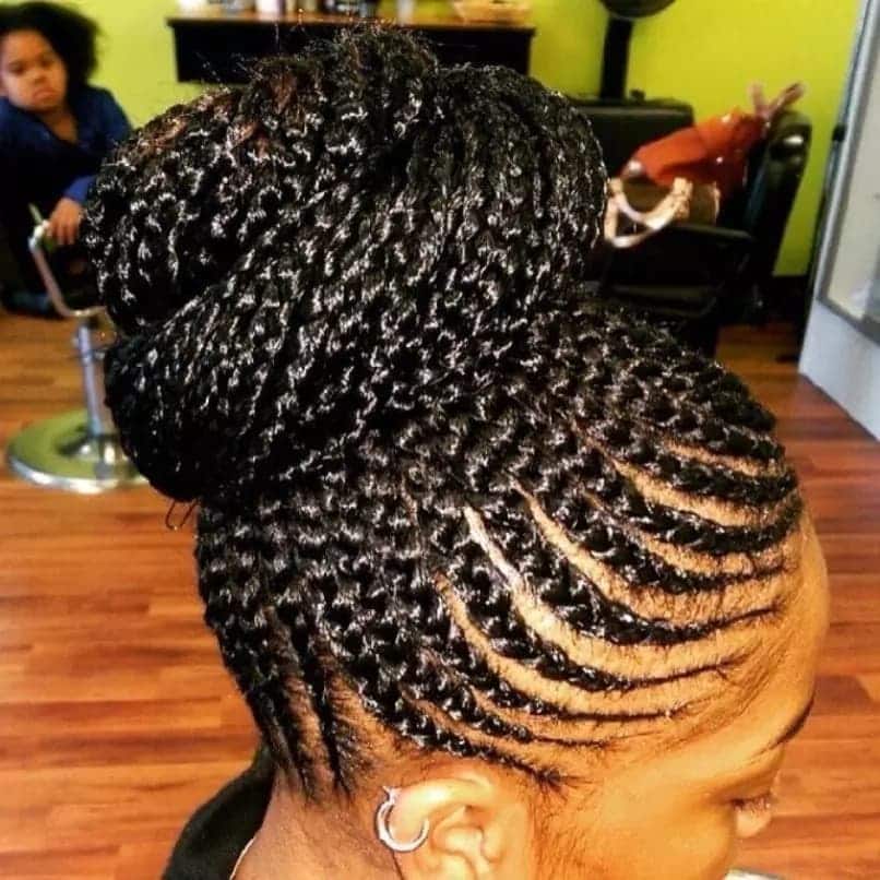 Beautiful Ghanaian Lines Hairstyles In 2020 Ke