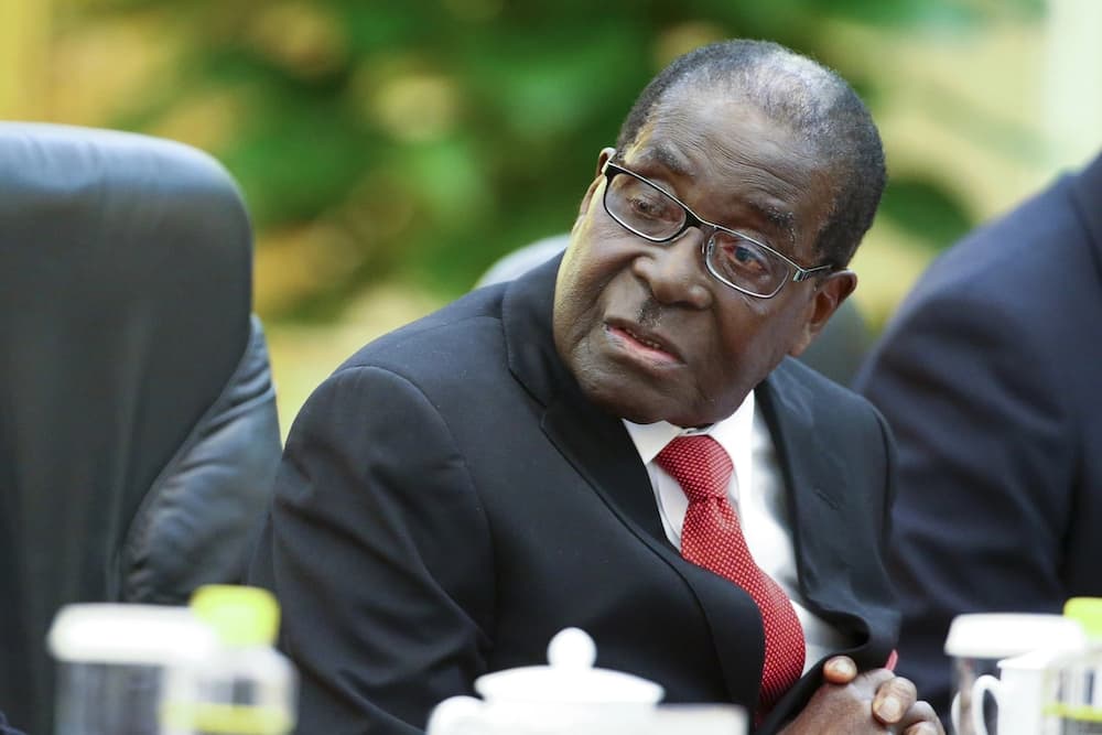 Ex-Zimbabwe president Robert Mugabe paralysed