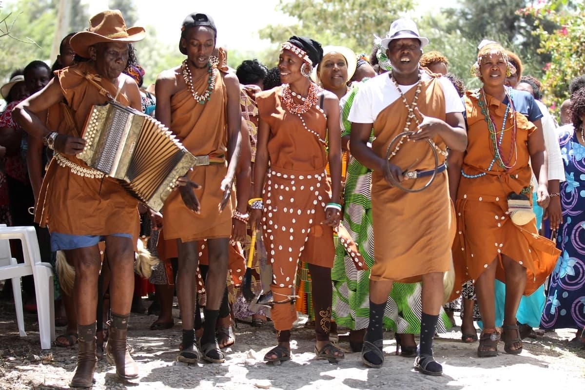 Kikuyu traditional outlet dress