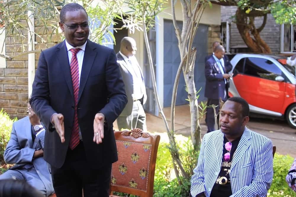 Governor Kidero heckled in Kayole