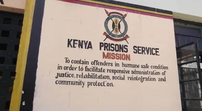 Kenya Prisons Service.