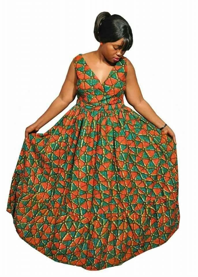 African chitenge shop dresses 2018