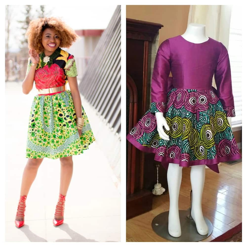 Fashionable African dresses for girls 