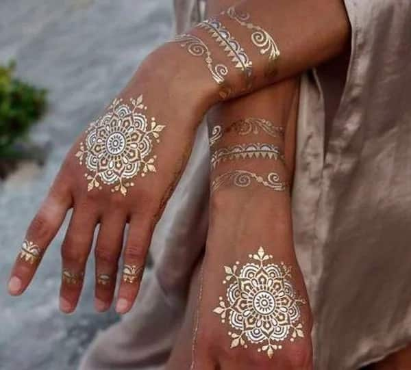 White Henna cone available in Melbourne Australia