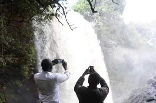 Waterfalls where old Kalenjin men used to commit suicide