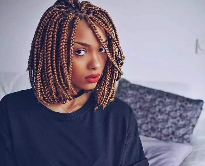 trendy short box braids styles 2018 tukocoke