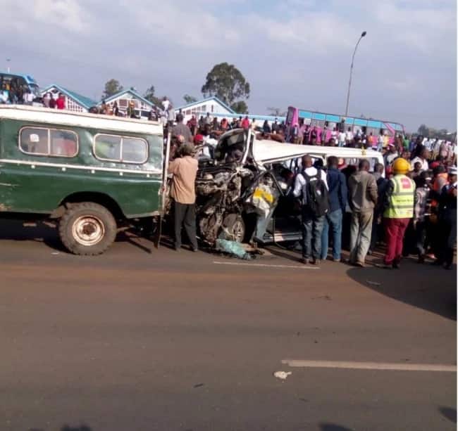 Several dead, many injured in grisly three-car accident on Thika Road