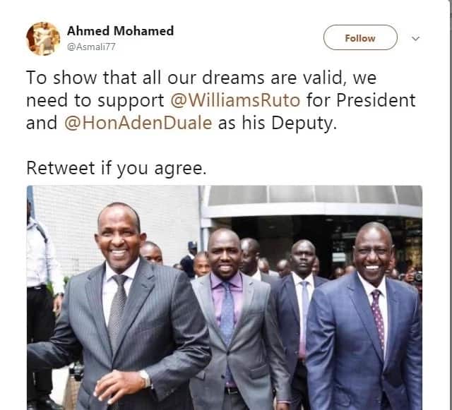 Aden Duale apendekezwa kuwa Naibu wa Ruto 2022 lakini Wakenya wanasemaje?