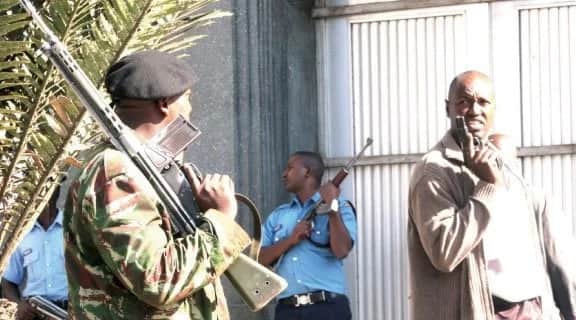 Image result for images of flying squad officers in kenya