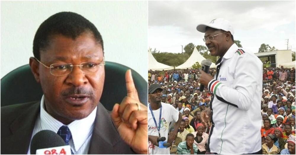 Wetang'ula aponea chupuchupu baada ya ghasia kuzuka kwenye mazishi, mlinzi wake apigwa risasi