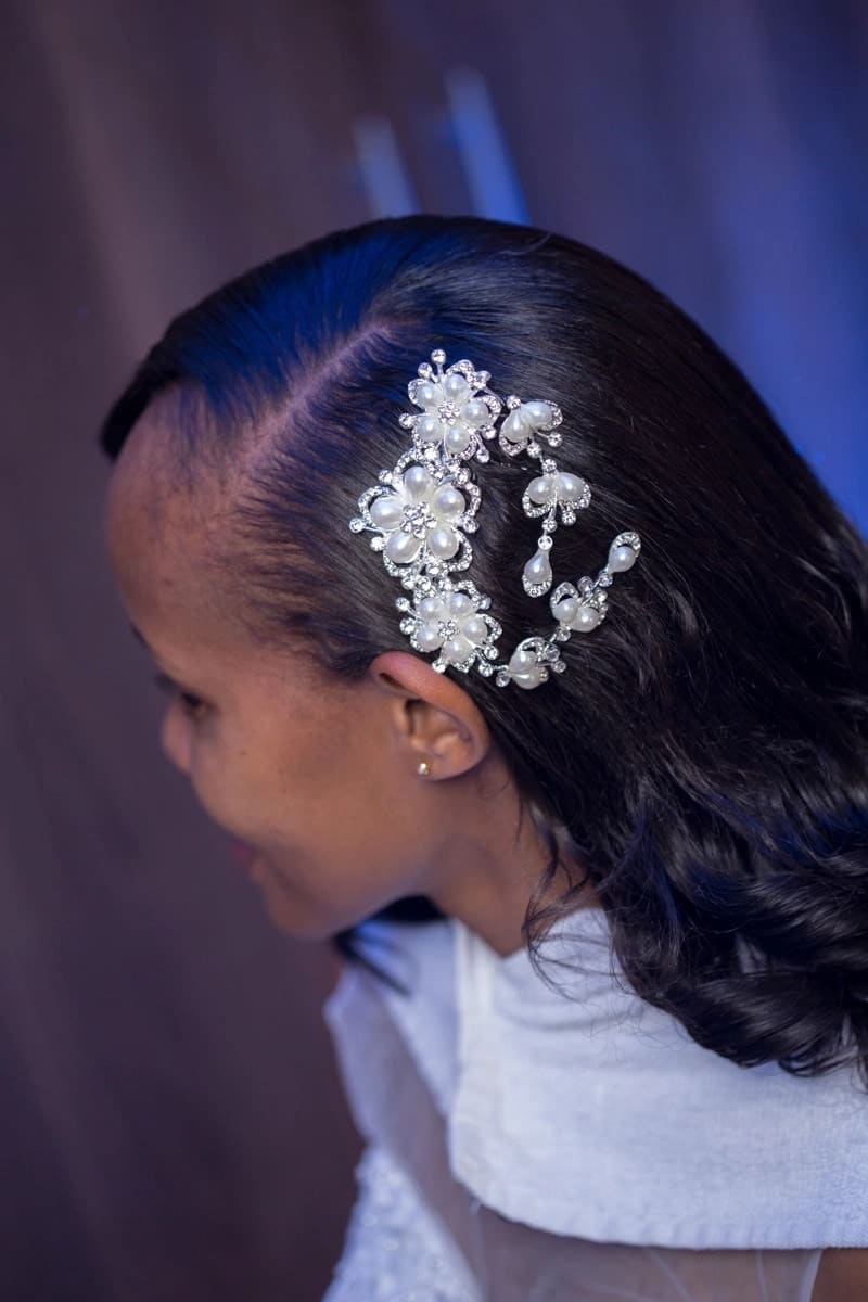 Latest wedding hairstyles in Kenya
