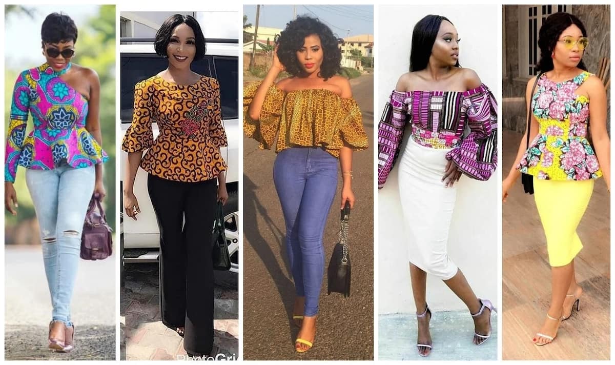 Ankara top styles for ladies in Nigeria