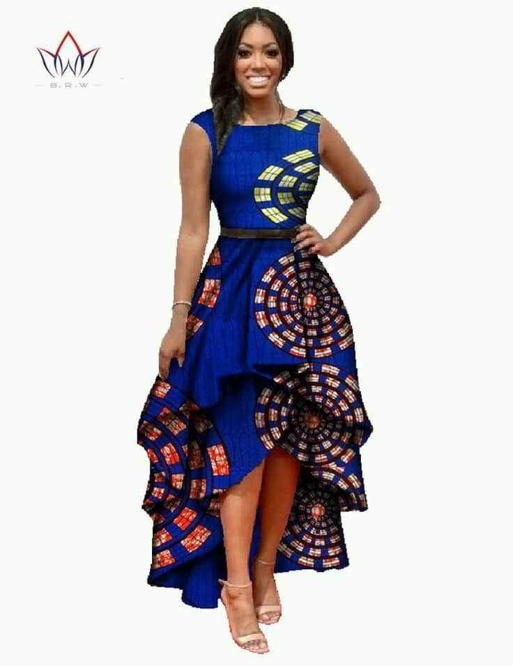 high low kitenge dress designs