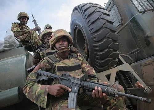 KDF attack al-Shabaab base