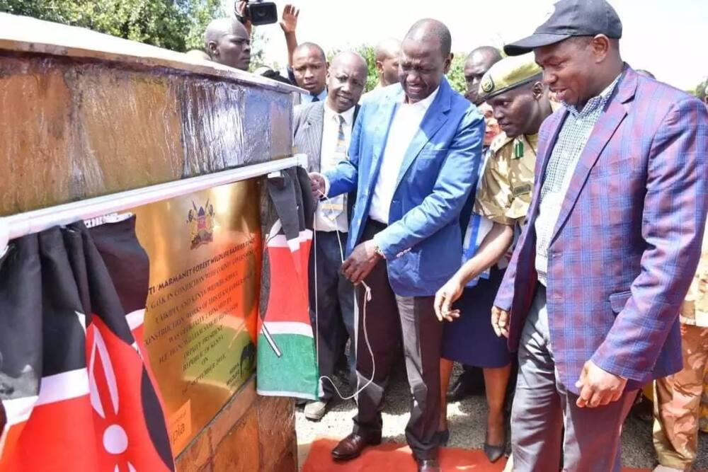 William Ruto azindua ua la KSh 200 milioni Laikipia