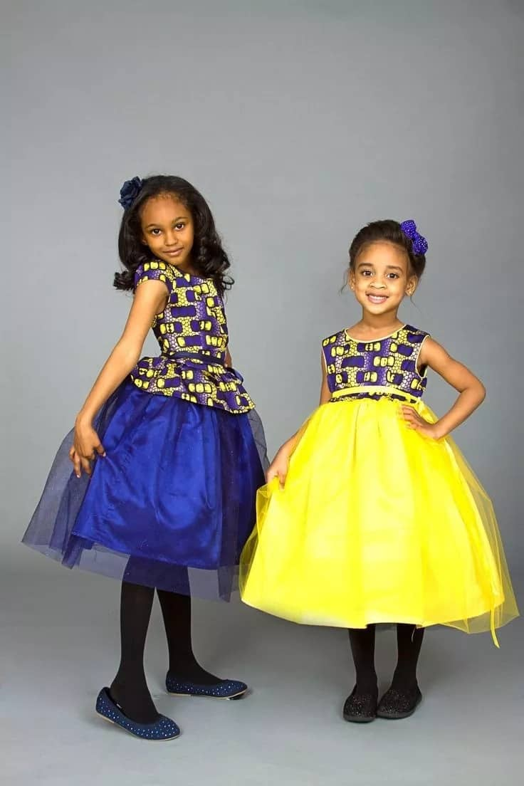 Girls chitenge clearance dresses