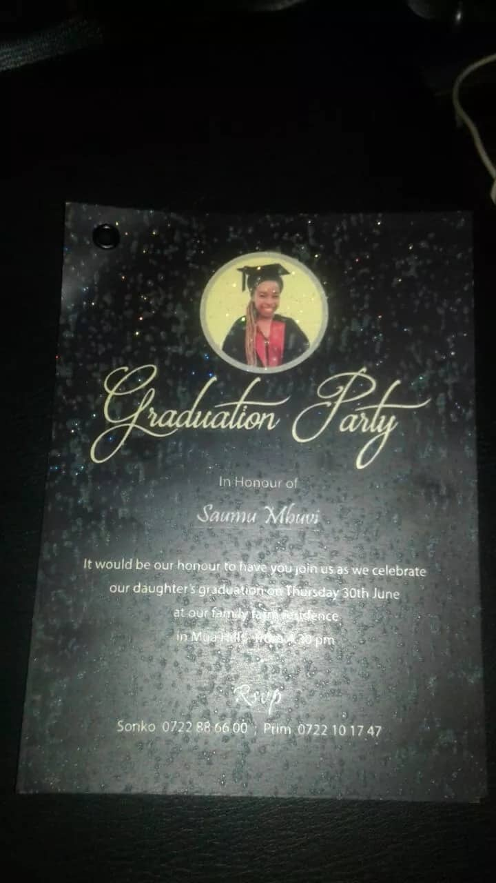 Mike Sonko hosts lavish graduation bash for daughter Saumu