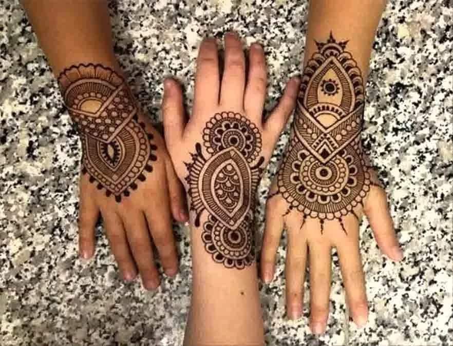 Simple Indian mehndi designs