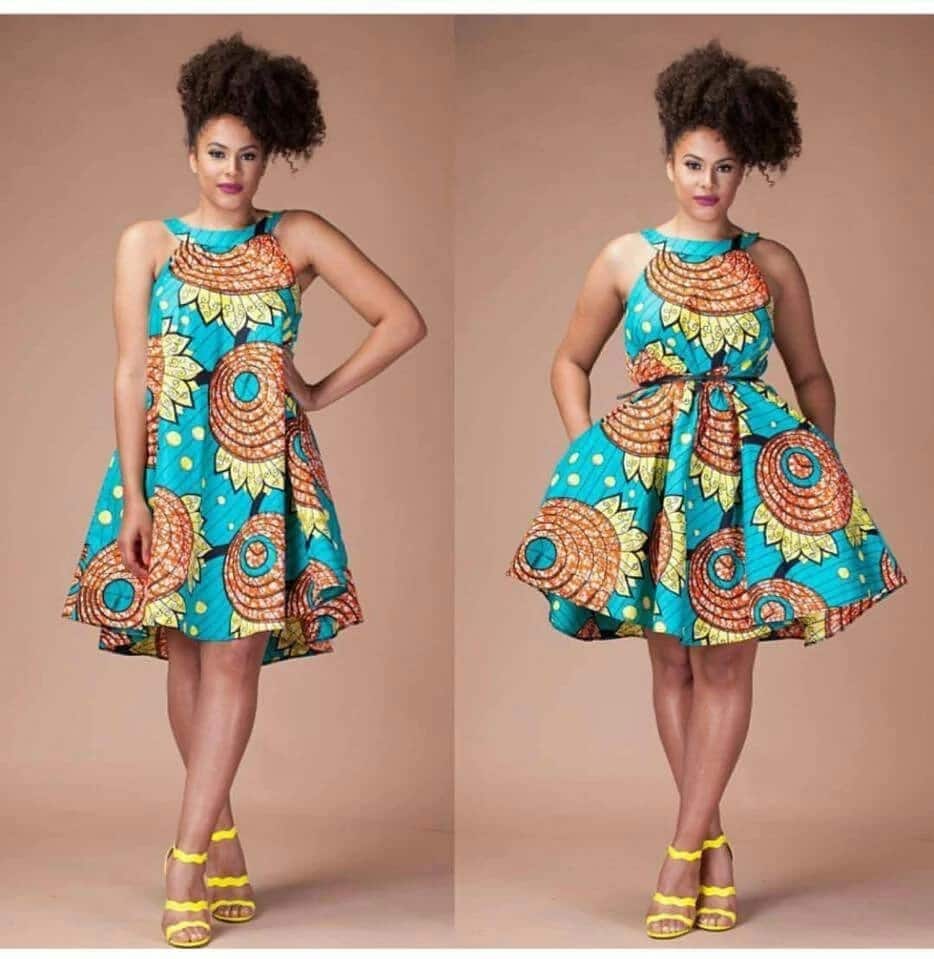 kitenge designs for short dresses