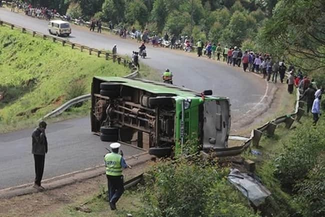 Wakenya 14 wahofiwa kufa katika ajali mbaya sana ya barabarani