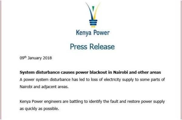 Power blackout strikes most parts of the country