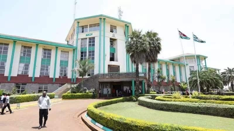 Moi University administration block. Photo: Moi University