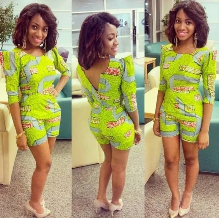 Kitenge cheap short jumpsuit