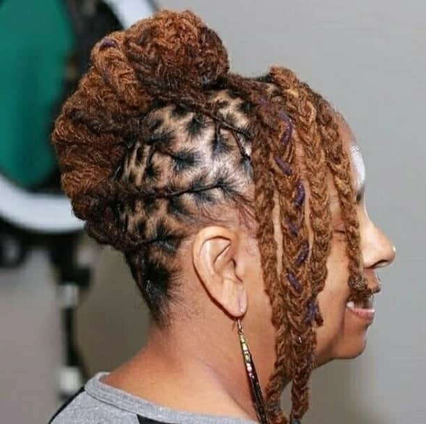 Braided Barrel Roll Dreads