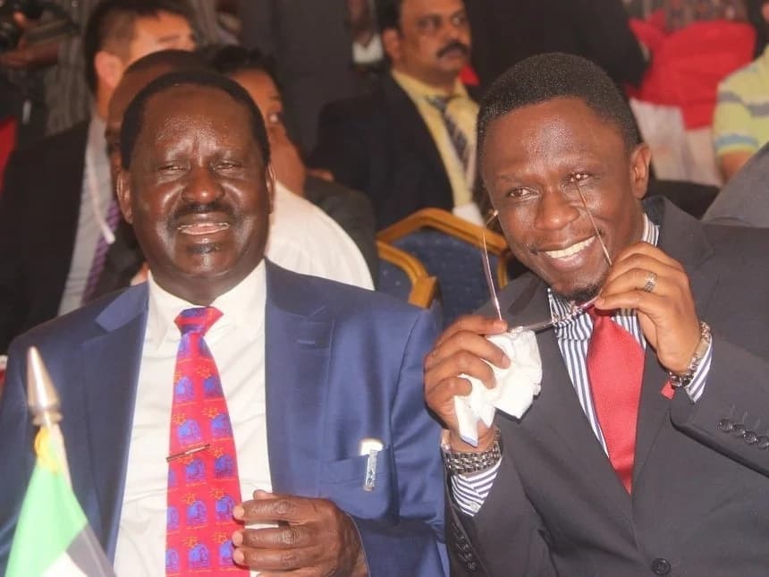 Raila Odinga belittles Ababu Namwamba,calls him a NOBODY